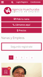 Mobile Screenshot of agenciahuechuraba.cl